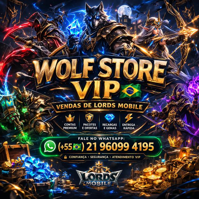 Grupo de WhatsApp: WOLF STORE VIP 🇧🇷🔥