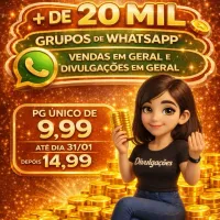 Grupo de Telegram: 🔥+DE 10MIL GRUPOS NO WHATS APENAS 9,99🔥