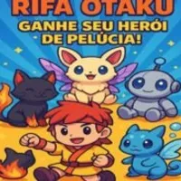 Grupo de WhatsApp: 29 – Rifa Otaku: Ganhe Seu Herói de Pelúcia!
