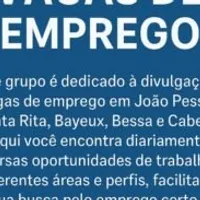 Grupo de WhatsApp: VAGAS DE EMPREGO – João Pessoa