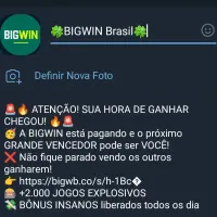 Grupo de Telegram: Bigwin Brasil 
