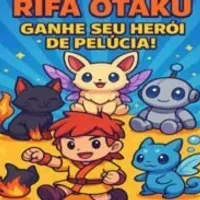 Grupo de WhatsApp: 29 – Rifa Otaku: Ganhe Seu Herói de Pelúcia!