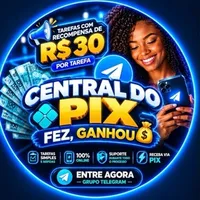 Grupo de Telegram: CENTRAL DO PIX| FEZ, GANHOU💸