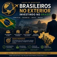 Grupo de WhatsApp: Brasileiros no Exterior • Investindo no Brasil